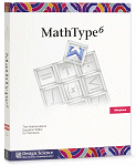 MathType 6 by Design Science