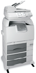 Lexmark X772e color laser printer