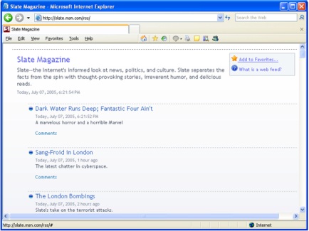 Internet Explorer 7 beta