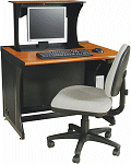 Spectrum's Evolution Series Flat-Panel Monitor Desk