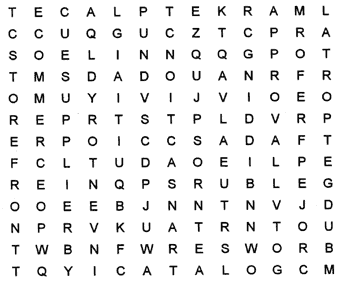 FIND A WORD