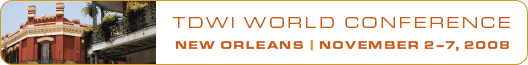 TDWI World Conference New Orleans 2008
