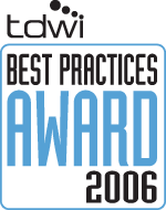 TDWI Best Practices Award 2006