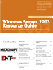 Windows Server 2003 Resource Guide