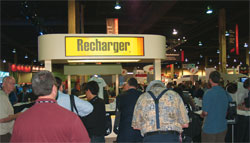 Recharger booth